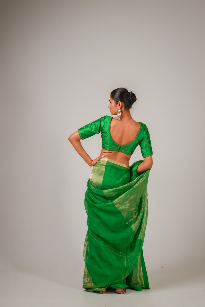 Lakeer | Green Saree