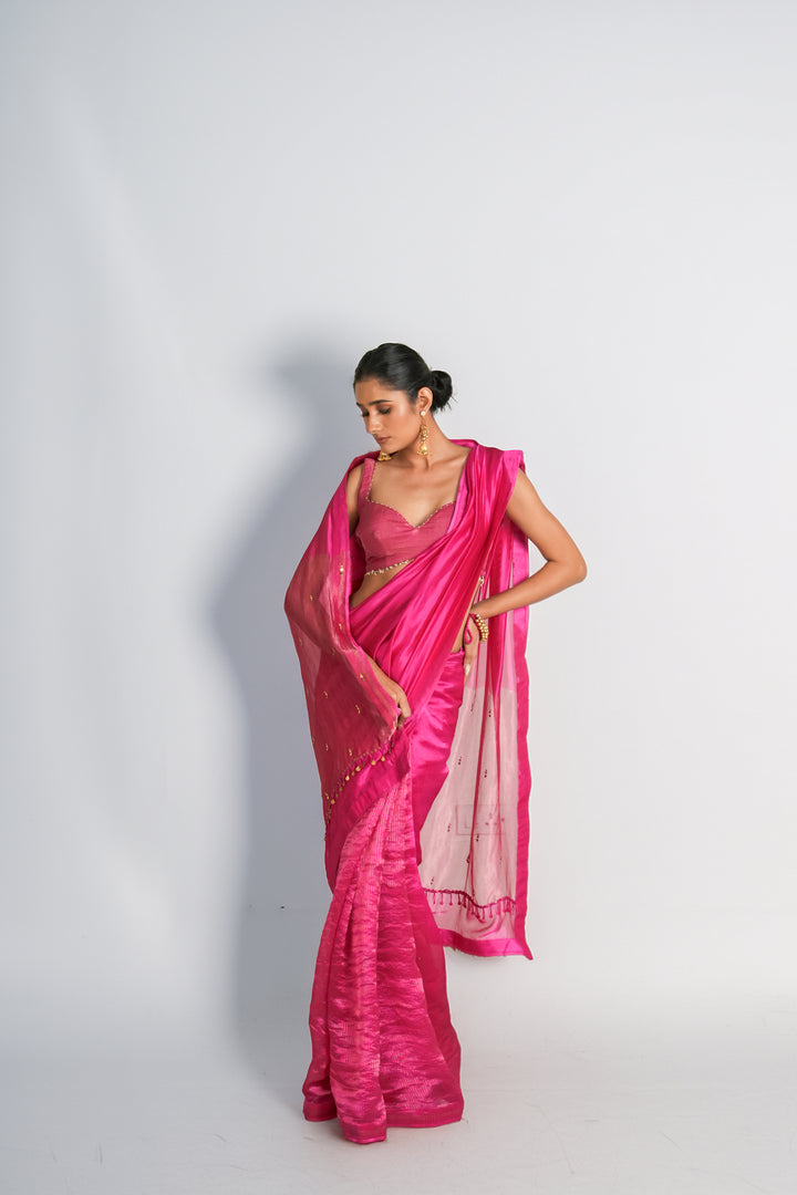The Coin Edit | Pink Saree