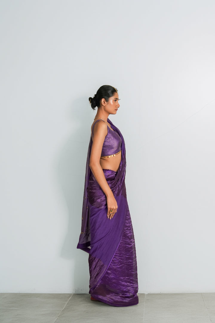 The Coin Edit | Purple Saree