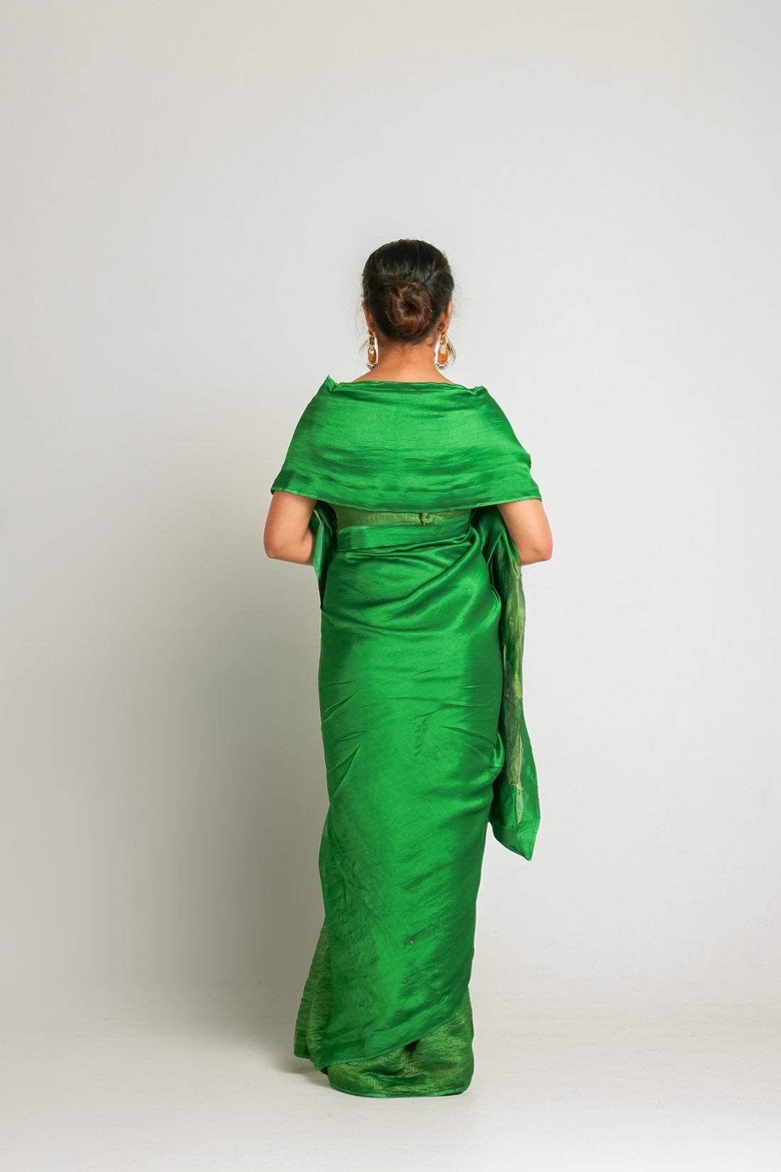 The Coin Edit | Green Saree