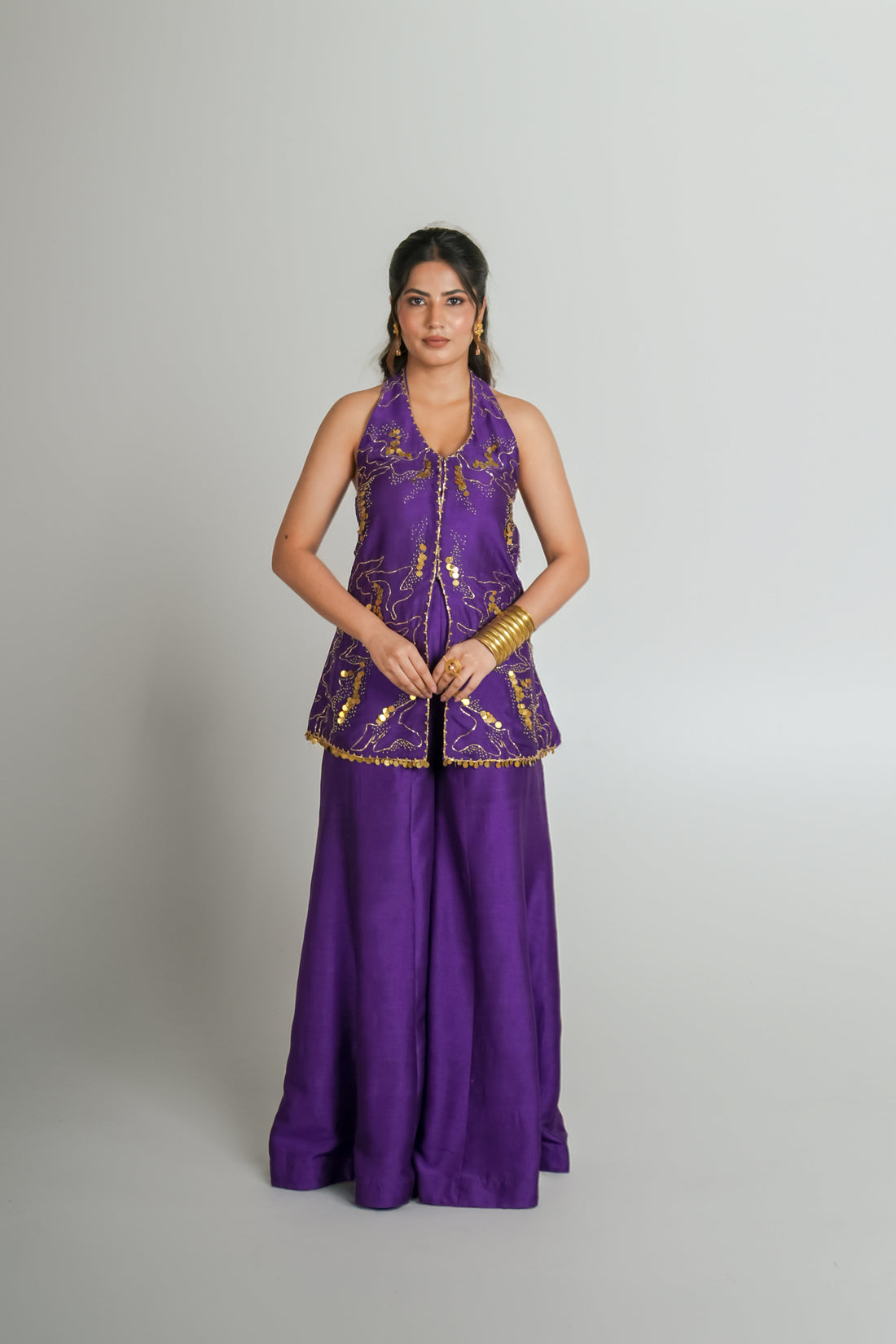 The Coin Edit | Halter Neck Set