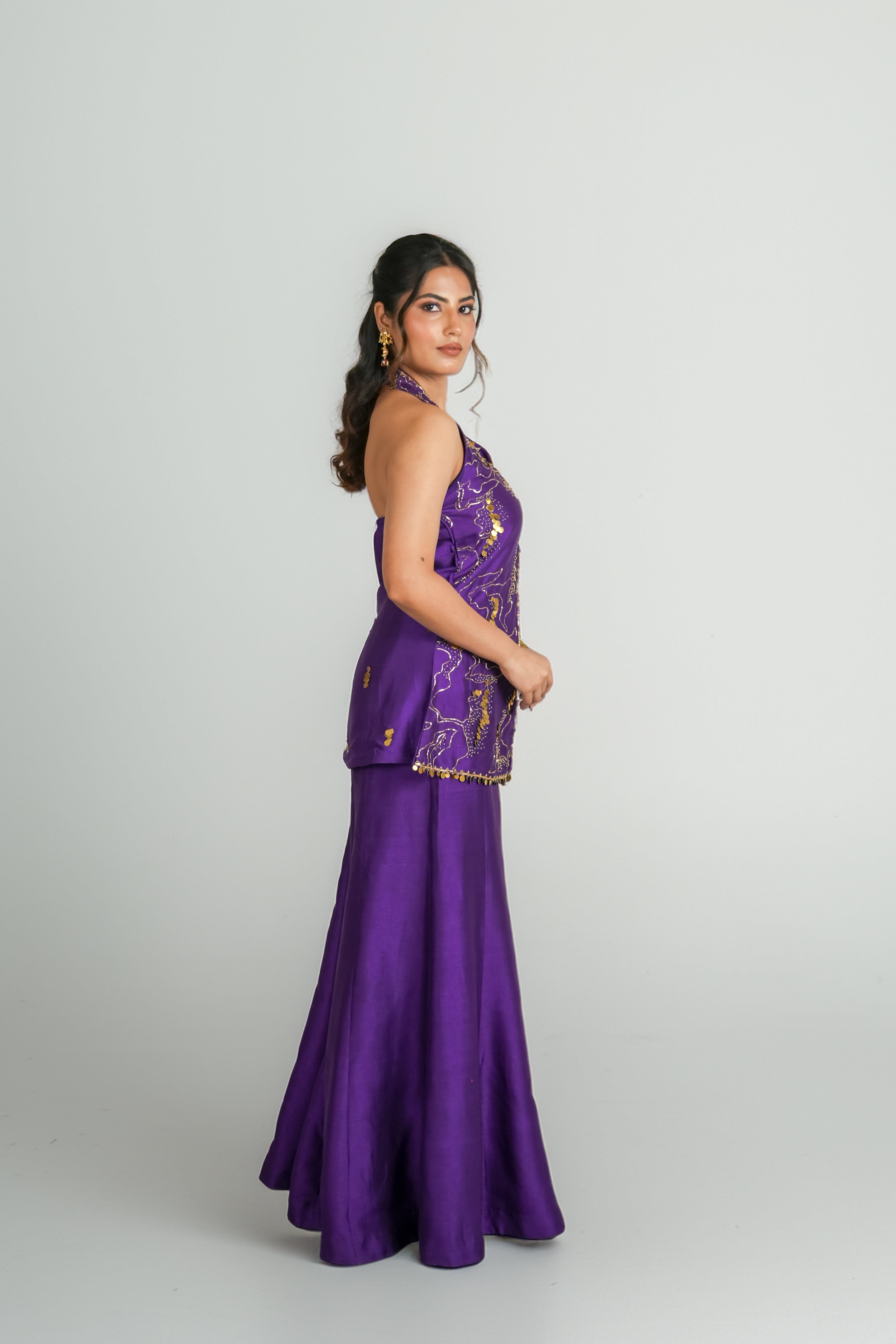 The Coin Edit | Halter Neck Set