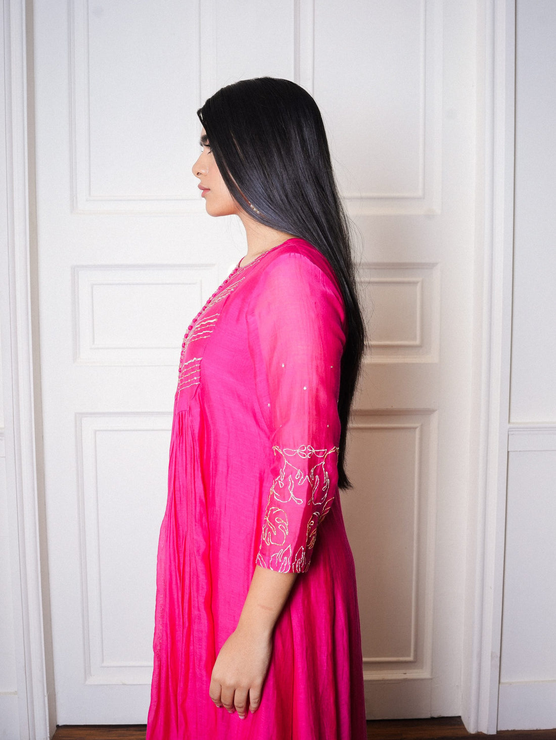 A-Line Flared Top with Pants.