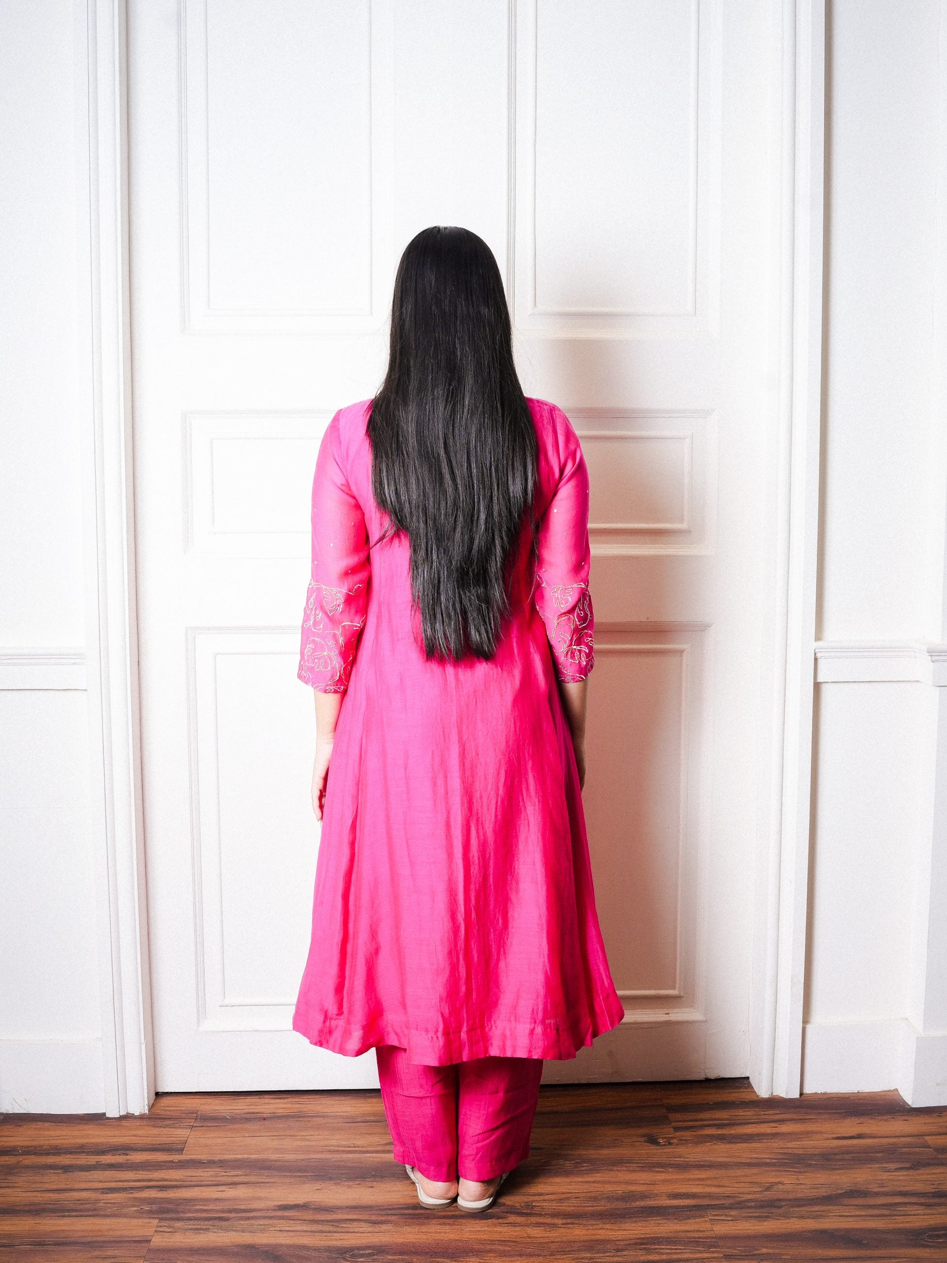 A-Line Flared Top with Pants.