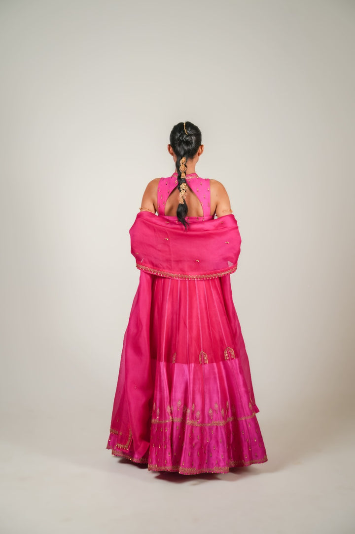 Lakeer| Pink Lehenga Set