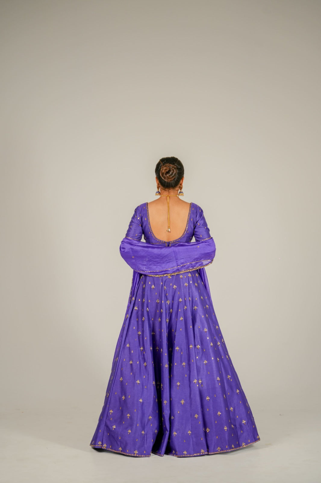 The Coin Edit | Purple Lehenga Set
